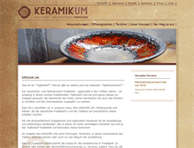 Tablet Screenshot of keramik-um.de